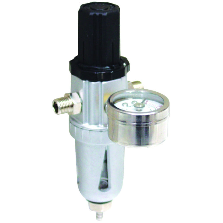 Sparmax 1SPRG8 Zestaw Regulator/Filtr/Wskaźnik Wejście 1/8&amp;quot; PS x Wyjście 1/8&amp;quot; PS