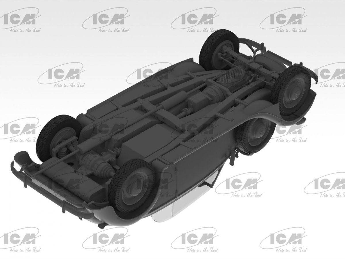 ICM 35542 Typ 320 (W142) Soft Top WWII German staff car 1/35 – image 5