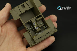 Quinta Studio QD35051 Gama Goat family 3D-Printed &amp;amp; coloured Interior on decal paper (Tamiya) 1/35 – zdjęcie 12