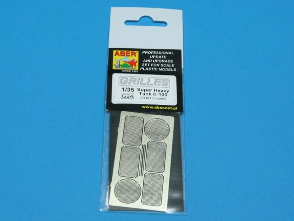 Aber 35G24 Grilles for german super heavy tank E-100 1/35 – zdjęcie 5
