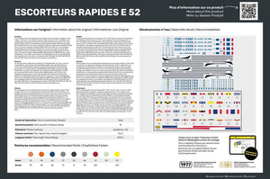 Heller 57094 Escorteurs Rapides E 52 Starter Kit 1/400 – zdjęcie 3