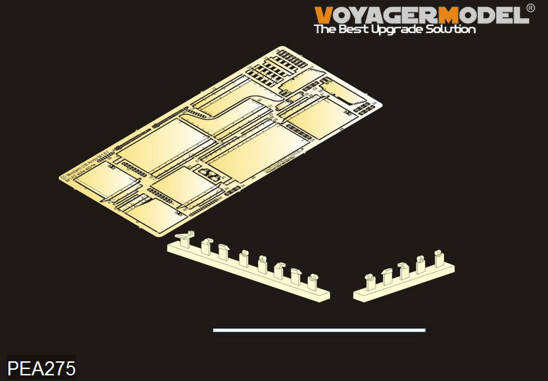 Voyager Model PEA275 Modren US Army M1A1&amp;amp;M1A2 side skirts (For TAMIYA 35269) 1/35