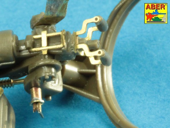 Aber 35L-114 Barrel for Russian 12,7mm heavy machine gun DShK, WWII version (JS-2:; JS-3; JSU-152) 1/35 – immagine 14