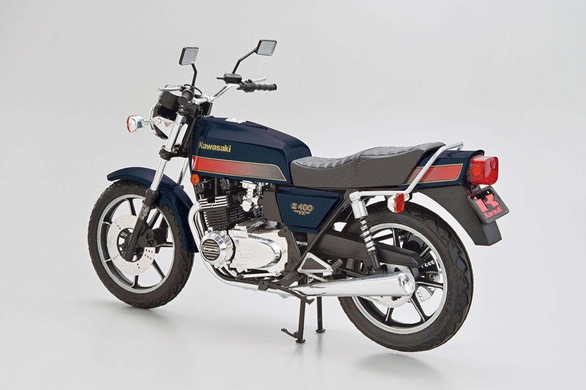 Aoshima 06444 Kawasaki KZ400E Z400FX 81 1/12 – zdjęcie 3