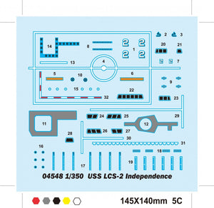 Trumpeter 04548 USS Independence (LCS-2) 1/350 – zdjęcie 3