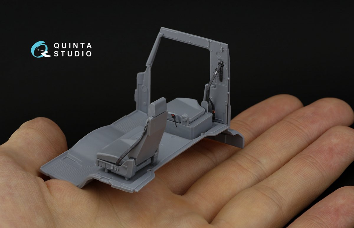 Quinta Studio QD35053 KAMAZ 65115 Dump truck 3D-Printed &amp;amp; colored Interior on decal paper (Zvezda) 1/35 – image 3