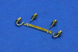 RB Model 35D02 Telegraphic pillar with 4 insulators Set contains not assembled 2 pcs 1/35 – image 5