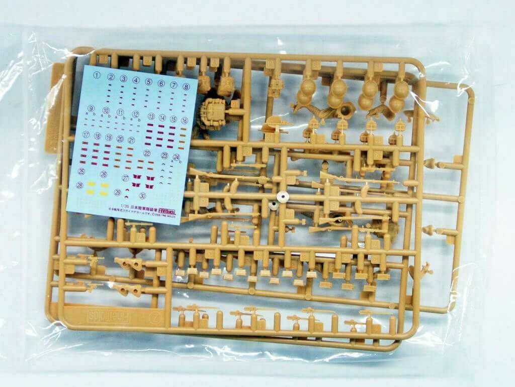 Fine Molds FM49 Imperial Japanese Army Infantry Kwantung Army 1/35 – zdjęcie 4