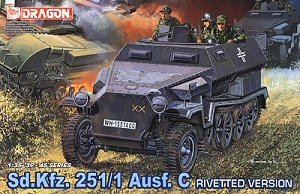 Dragon 6246 Sd.Kfz. 251/1 Ausf. C Rivetted Version 1/35