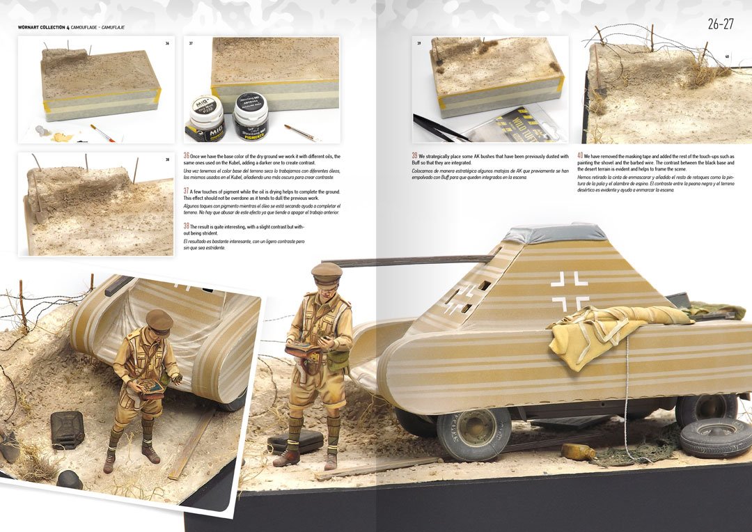 AK Interactive AK4906 WORN ART COLLECTION ISSUE 04 – CAMOUFLAGE – zdjęcie 3