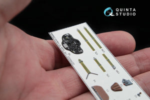 Quinta Studio QD48022 I-16 type 10 3D-Printed &amp;amp; coloured Interior on decal paper (for all kits) 1/48 – zdjęcie 7