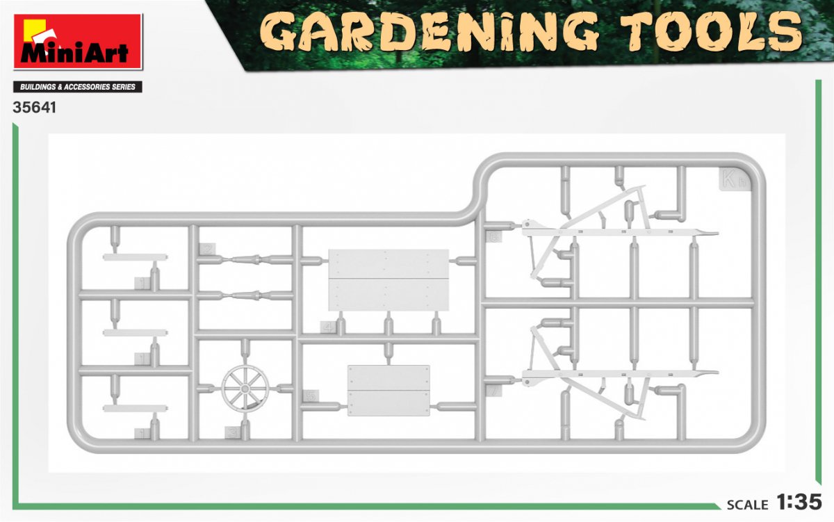 MiniArt 35641 GARDENING TOOLS 1/35 – zdjęcie 4