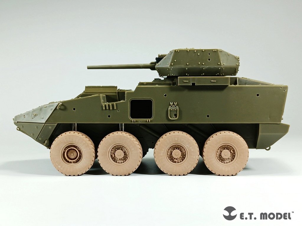 E.T. Model P35-112 US ARMY M1296 &amp;quot;Dragoon&amp;quot; ICV Weighted Road Wheels (3D Printed) For AFV Club Kit 1/35 – zdjęcie 10