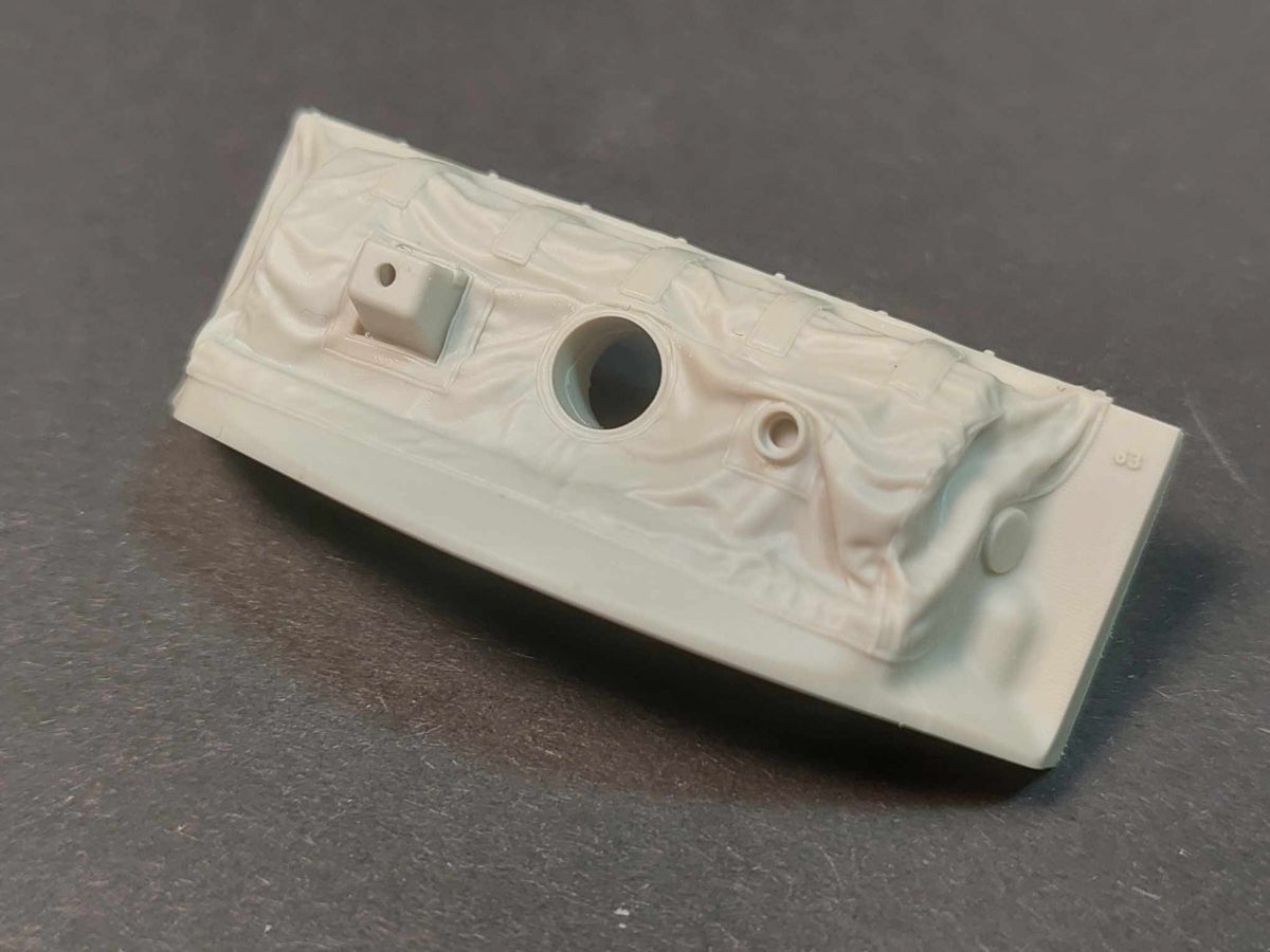 Panzer Art GB35-130 A34 “Comet” canvas mantlet with 77mm OQF Gun (WWII early pattern) 1/35 – zdjęcie 6
