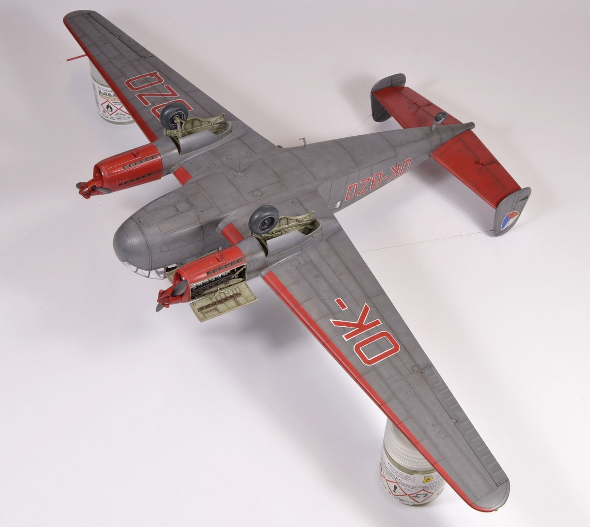 Omask 34033 Siebel Si-204D OK-BZQ 1/48 – zdjęcie 7
