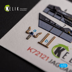 KELIK K72121 Jaguar GR.1/GR.3 - interior 3D decals for Italeri kit 1/72 – zdjęcie 4