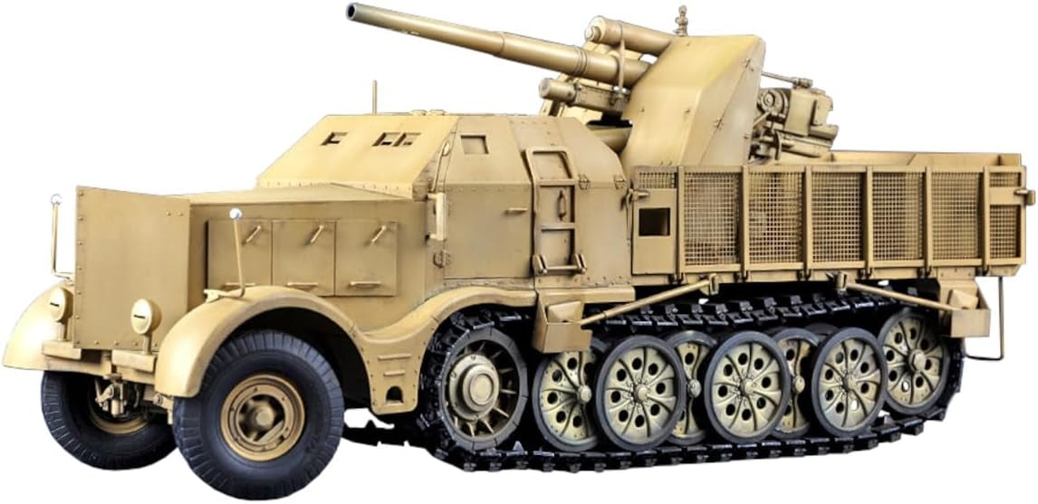Trumpeter 09577 Schwerer Zugkraftwagen 18 t with 8.8cm Flak 1/35 – image 2