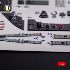 KELIK K48082 FM-1 Wildcat/Martlet Mk.V interior 3D decals for Tamiya kit 1/48 – image 7
