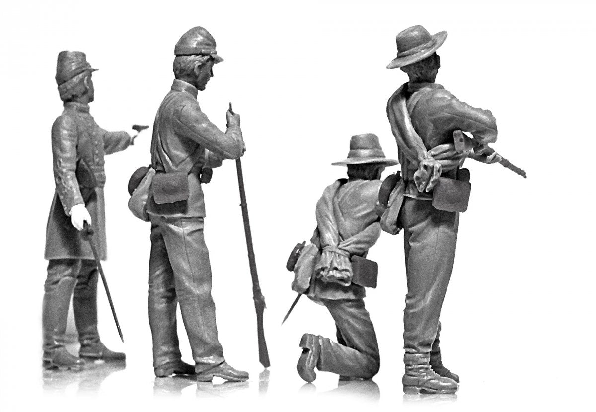 ICM 35021 American Civil War Confederate Infantry 1/35 – zdjęcie 5