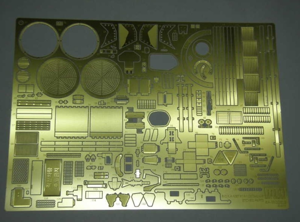 MK1 Design MM-35001 ROKA K1A1 DETAIL-UP ETCHED PARTS 1/35