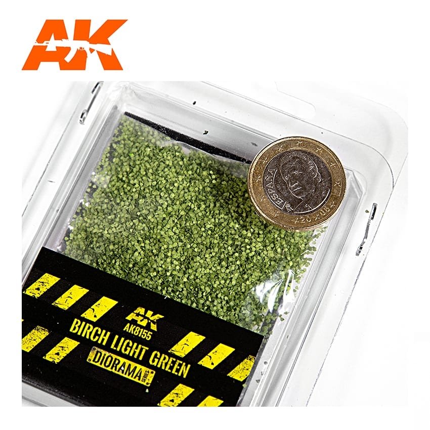 AK Interactive AK8155 BIRCH LIGHT GREEN LEAVES 28MM 1/72 – zdjęcie 2