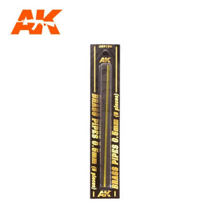 AK Interactive AK9104 BRASS PIPES 0.5MM Ø. 5 UNITS. – image 2