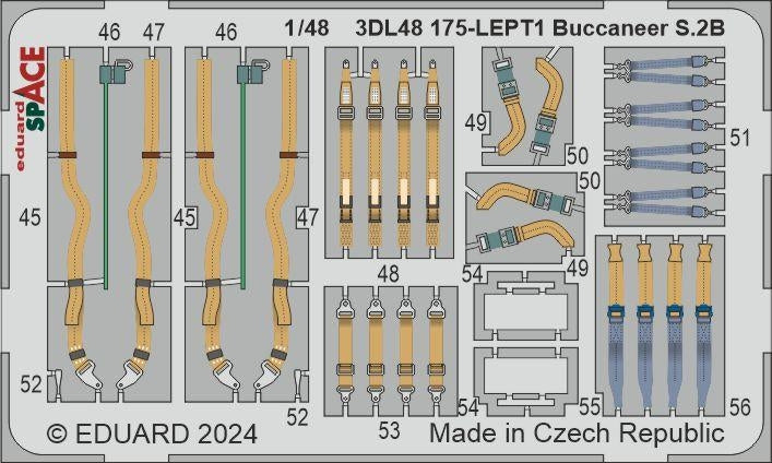 Eduard 3DL48175 Buccaneer S.2B SPACE AIRFIX 1/48 – zdjęcie 3