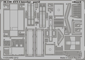 Eduard 36240 LVT-4 interior 1/35 AFV Club – zdjęcie 2