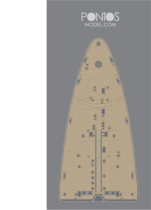 Pontos 35023WD1 RN Roma Wooden Deck set 1/350 – zdjęcie 4