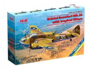 ICM 48311 Bristol Beaufort Mk.IA with tropical filters 1/48 – zdjęcie 2