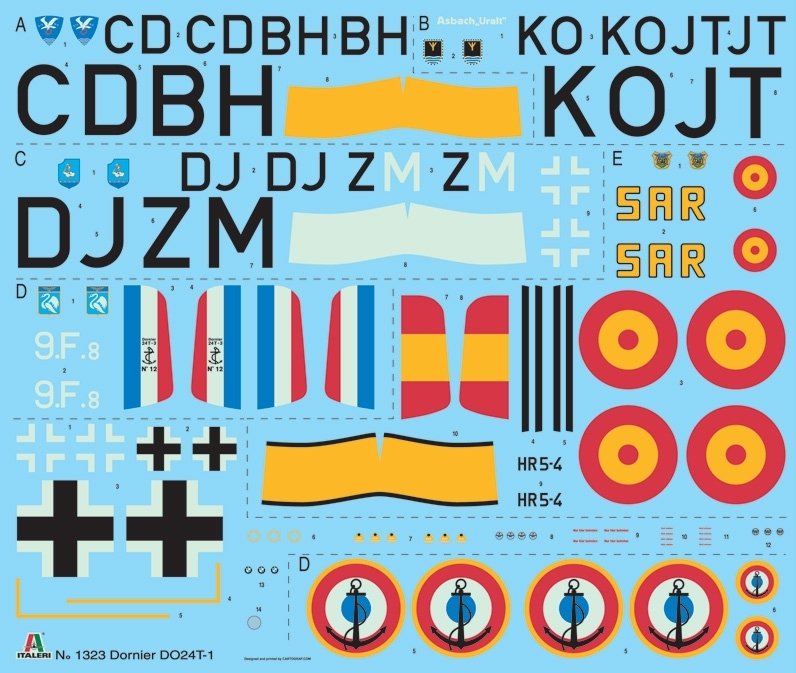 Italeri 1323 Dornier Do 24 T 1/72 – zdjęcie 11