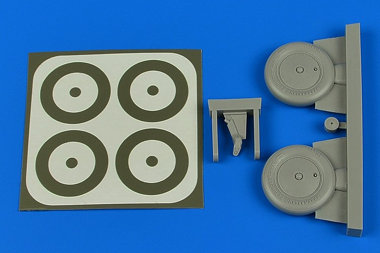 Aires 2225 I-153 Wheels & paint masks for ICM 1/32