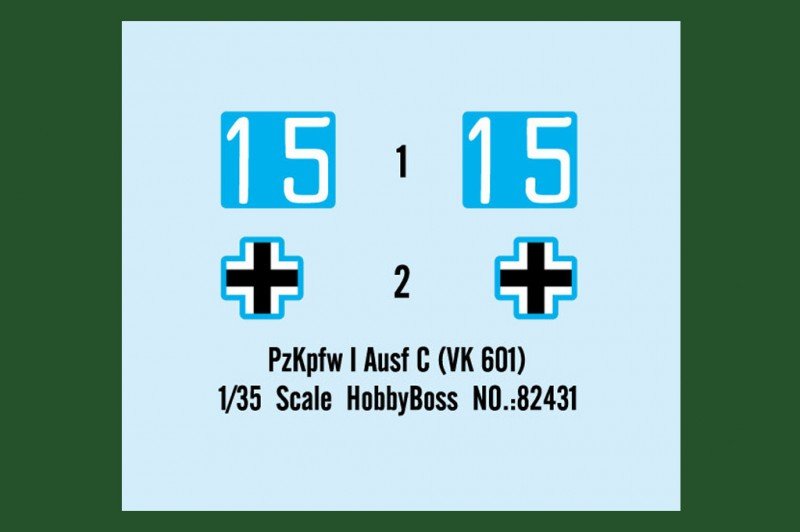 Hobby Boss 82431 PzKpfw I Ausf C (VK 601) 1/35 – image 3