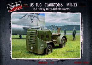 Thunder Model 32001 US Tug Clarktor-6 Mill-33 The heavy duty airfield tractor 1/32 – immagine 2