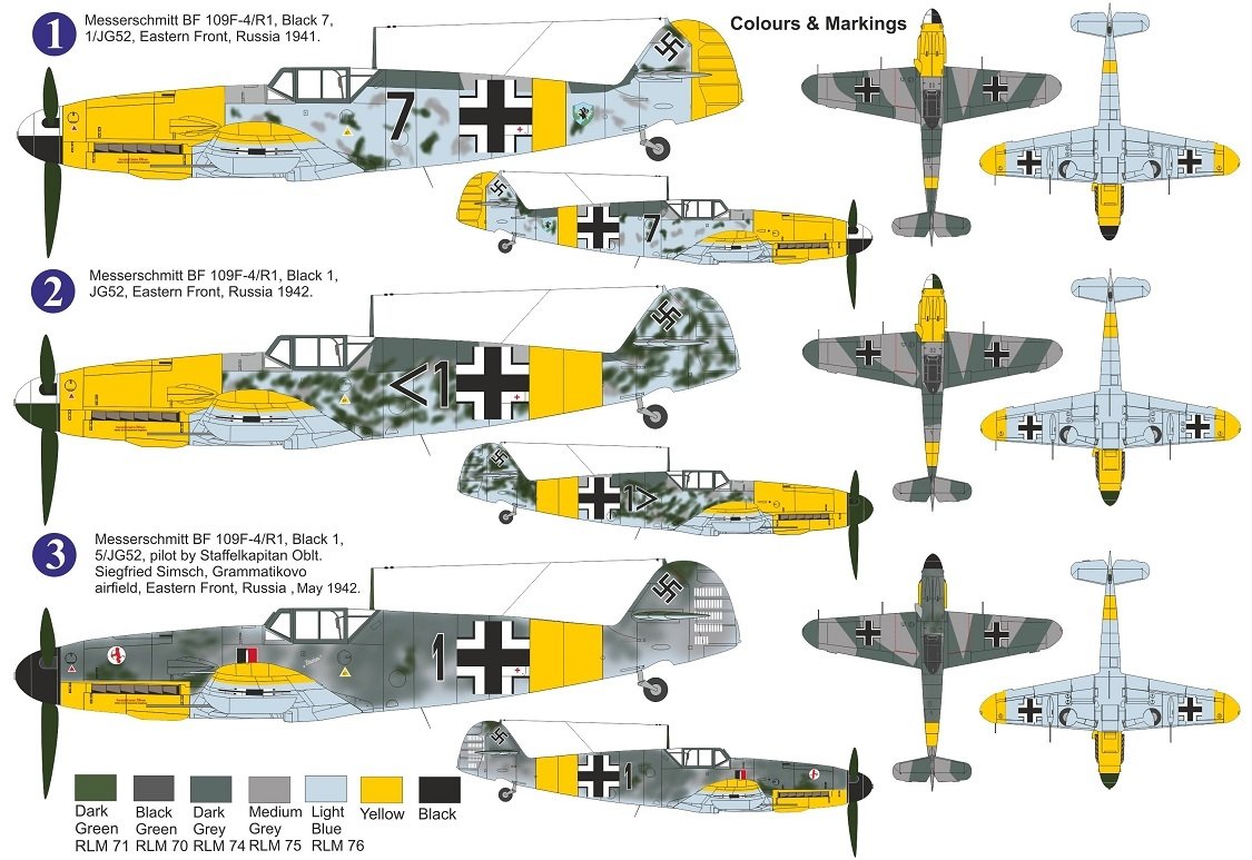 AZ Model AZ7687 Bf 109F-4/R1 „Cannon Pod“ 1/72 – zdjęcie 2
