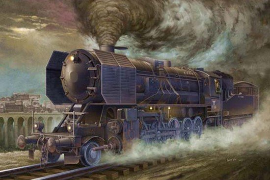 Trumpeter 00210 Kriegslokomotive BR52 1/35