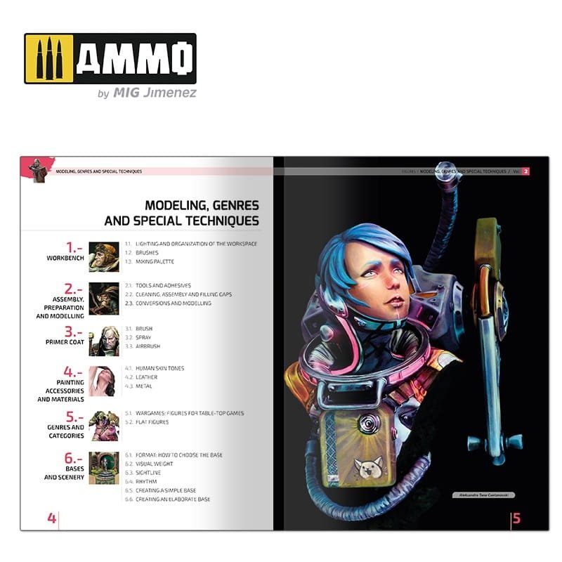 Ammo of Mig 6223 Encyclopedia of Figures Modelling Techniques Vol. 3 English – zdjęcie 8