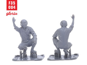 Gloria F35004 USMC Ground Crew Type 4 3D Printed Figures 1/35 – immagine 6