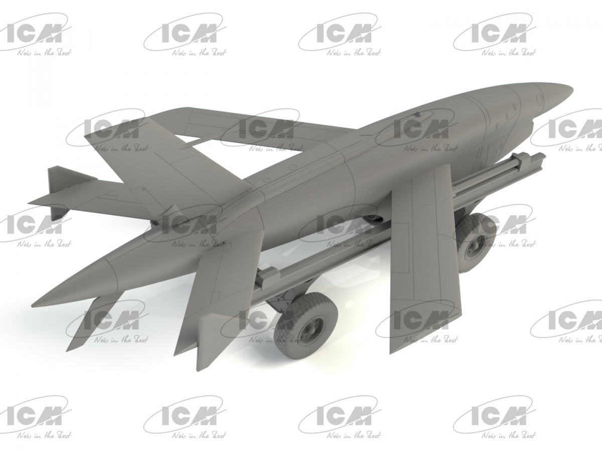 ICM 48401 BQM-34A (Q-2C) Firebee with trailer 1/48 – immagine 5