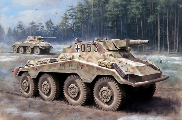 Dragon 6964 Sd.Kfz.234/3 avec 7,5 cm KwK 1/35