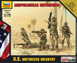 Zvezda 7407 US Motorized Infantry 1/72