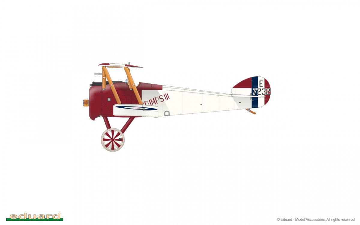 Eduard 8486 Sopwith F.1 Camel (Clerget) 1/48 – zdjęcie 11