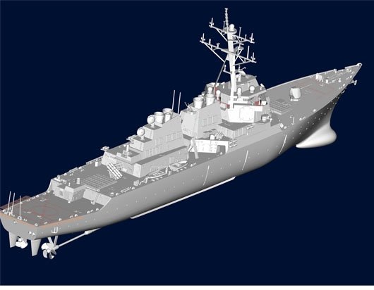 Trumpeter 04524 USS Cole DDG-67 1/350 – immagine 5