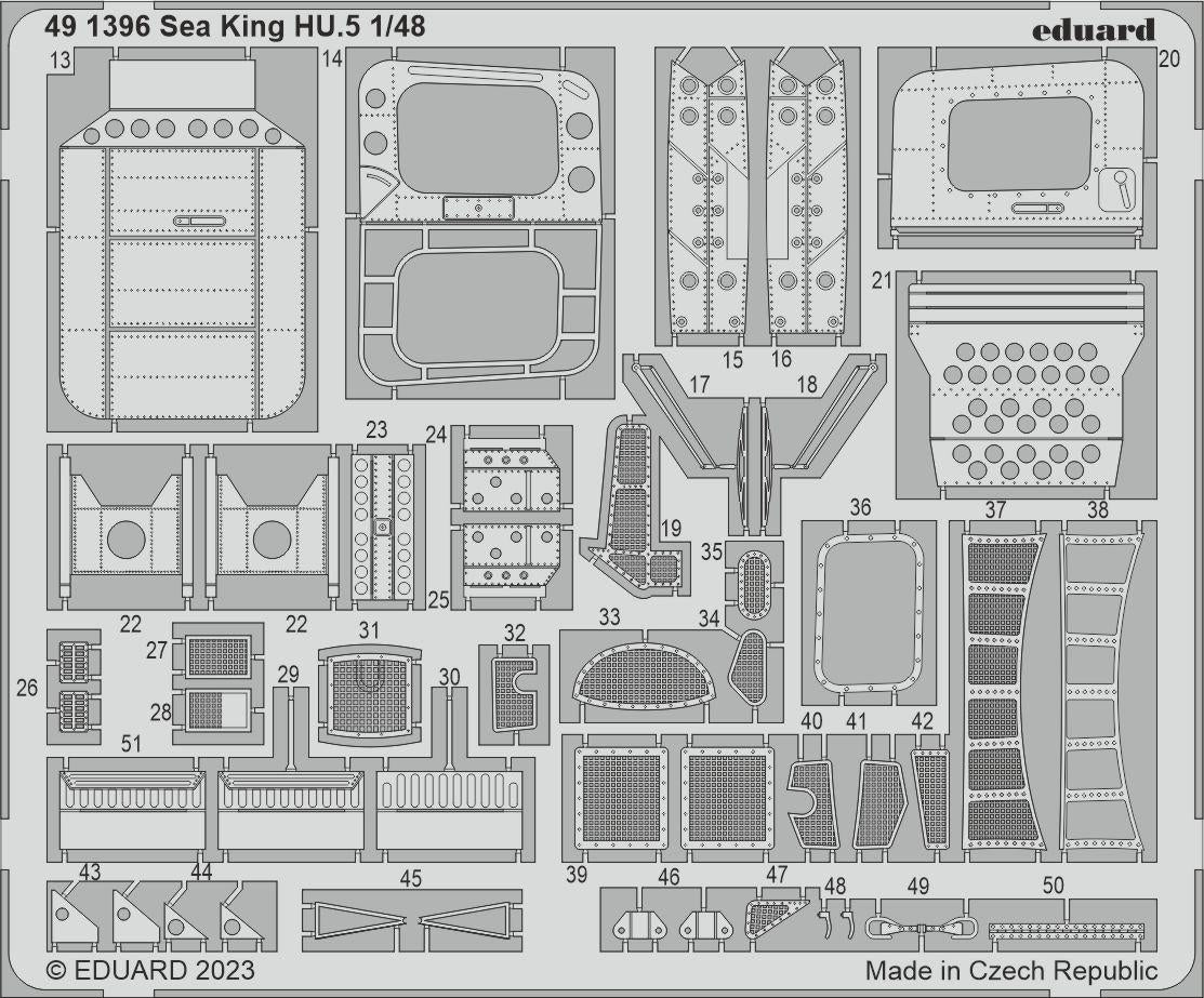 Eduard BIG49399 Sea King HU.5 AIRFIX 1/48 – zdjęcie 3