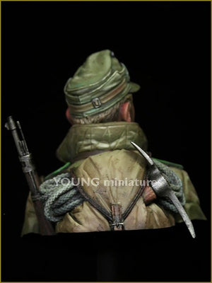 Young Miniatures YM1836 GERMAN GEBIRGSJAGER 1942 1/10 – zdjęcie 6