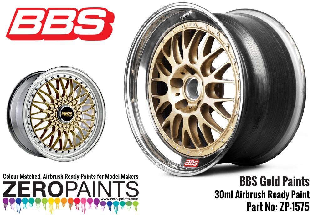 Zero Paints ZP-1575 BBS Wheel Gold Paint 30ml – zdjęcie 2