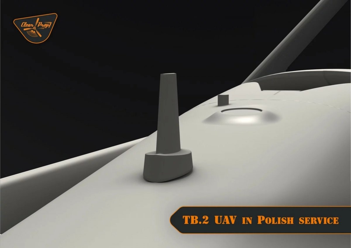 Clear Prop! CP72037 TB.2 UAV in Polish service STARTER KIT 1/72 – zdjęcie 15