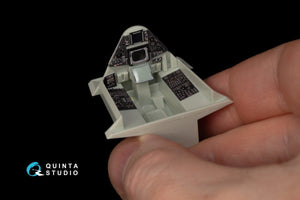 Quinta Studio QD48244 SR-71A 3D-Printed &amp;amp; colored Interior on decal paper (Revell) 1/48 – image 6