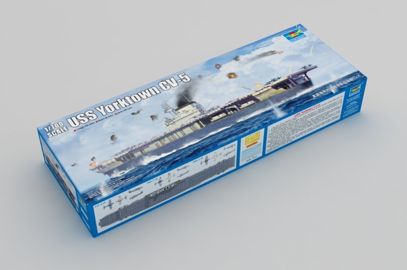 Trumpeter 06707 USS Yorktown CV-5 1/700 – zdjęcie 2