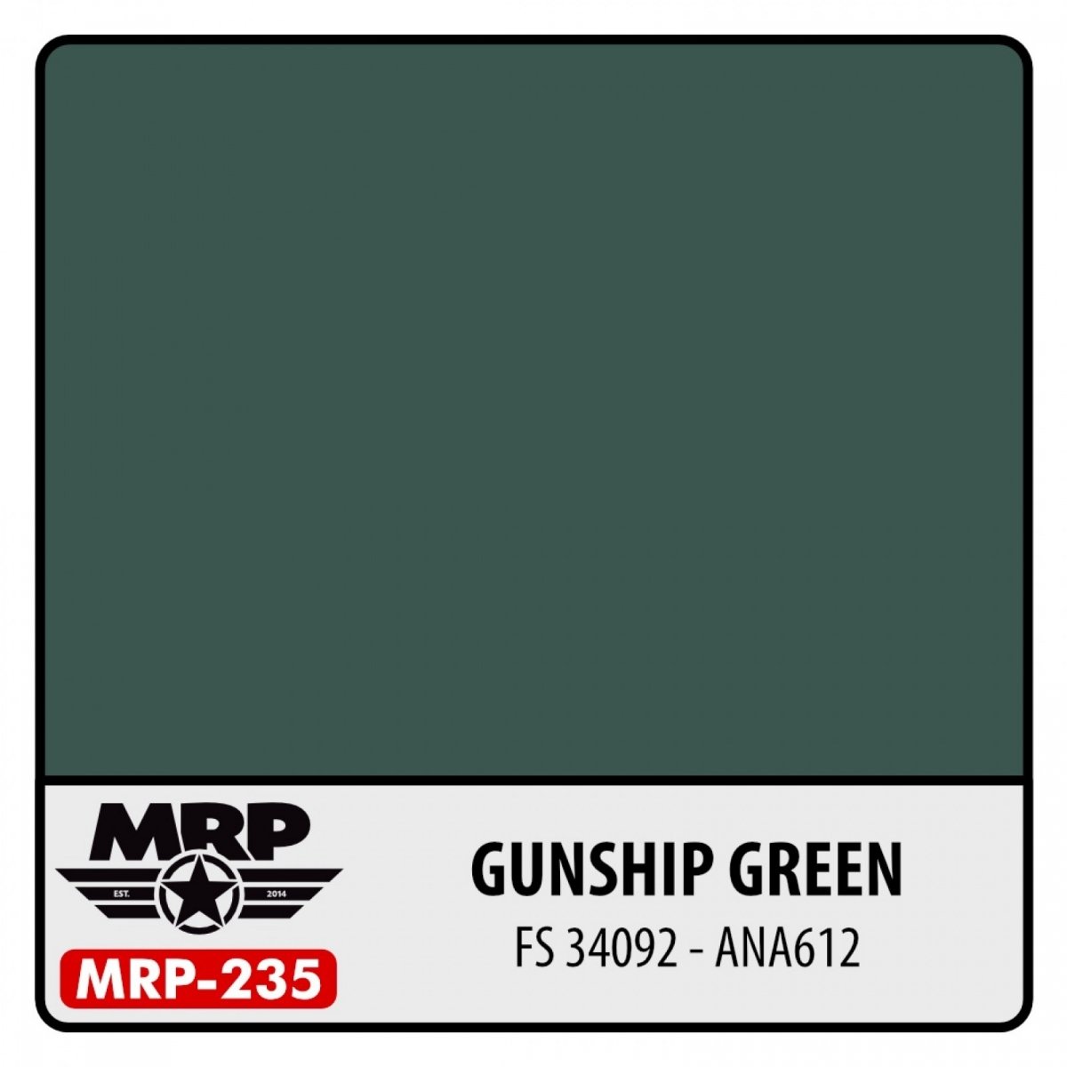 Peinture Mr. Paint MRP-235 Vert Gunship FS34092 30 ml